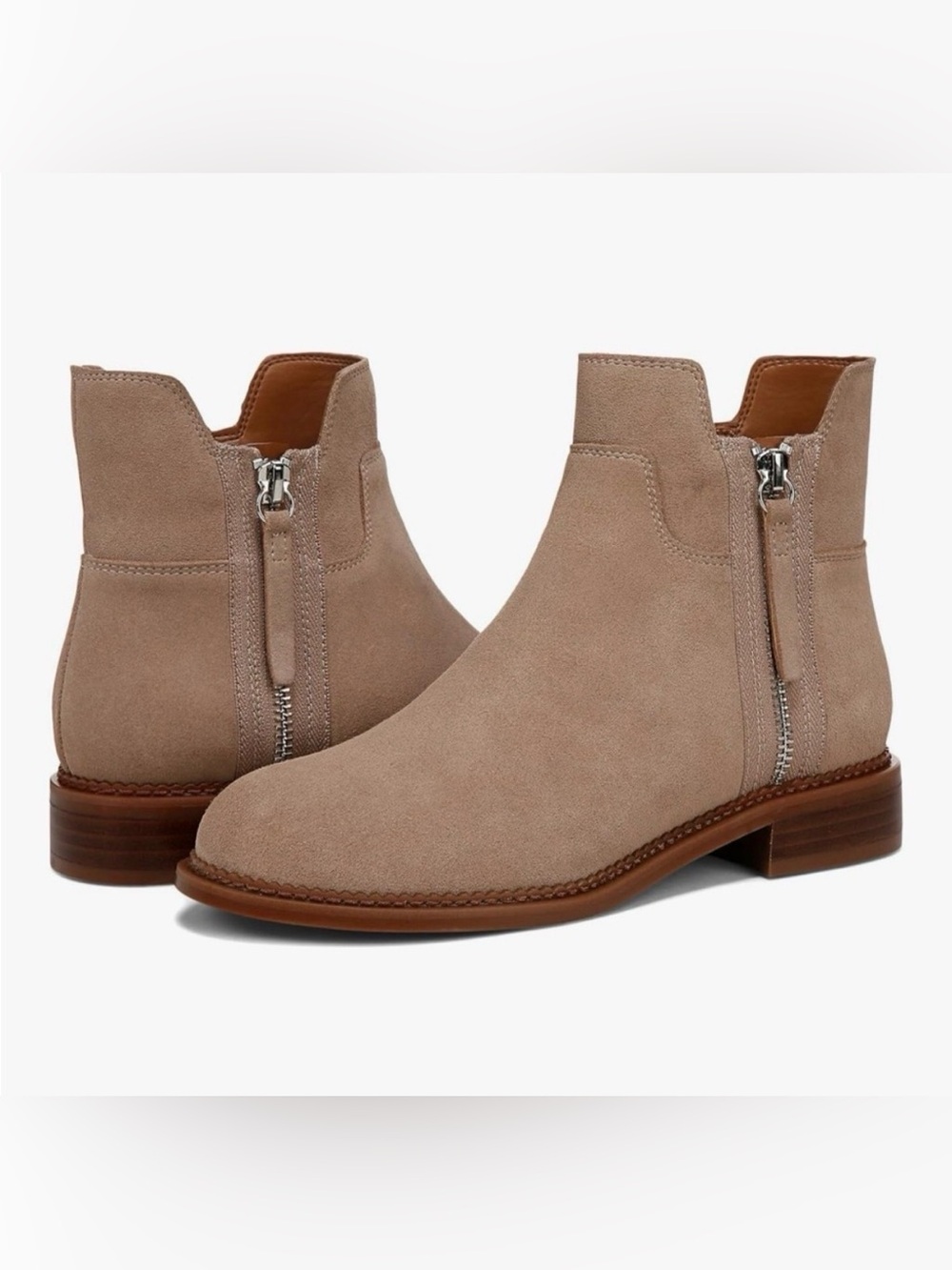 Franco Sarto Halford Booties size 6 Oak Suede